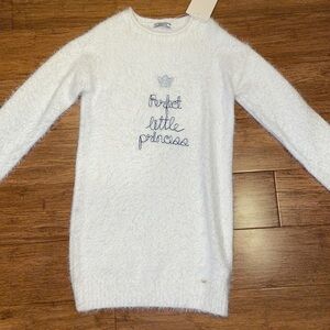 Mayoral girls “perfect little princess” sweater dress size 8 NWT